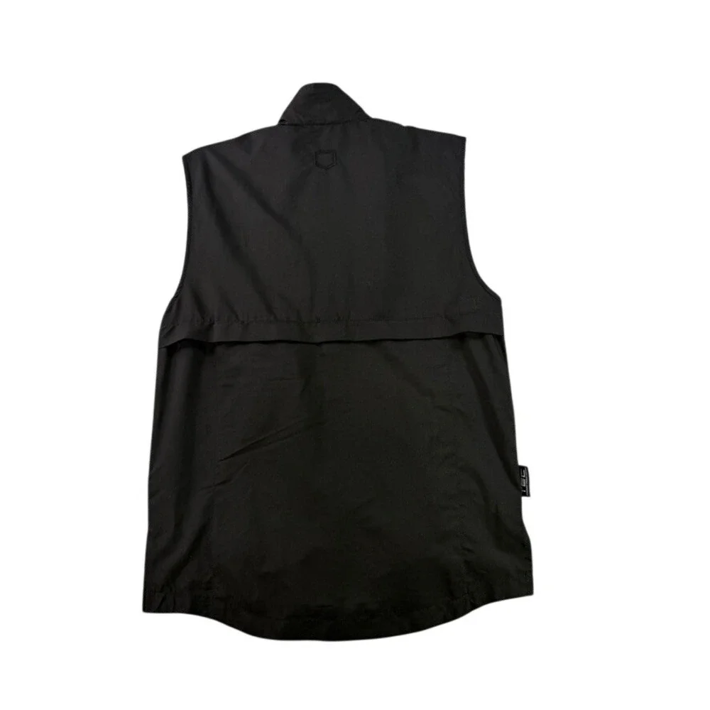 SCOTTeVEST Travel Vest Mens Small Black Multi Pocket Tech Tactical Utility 10062